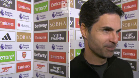 ‘He’s got a sense of humour’ – Sky Sports panel in stitches after Arsenal boss Mikel Arteta’s stunt in live TV interview