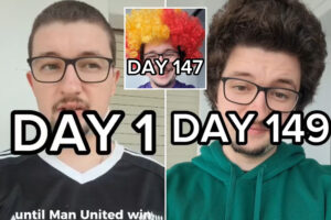 I’m a Man Utd fan refusing to cut my hair until they win five games… I never expected it to last this long