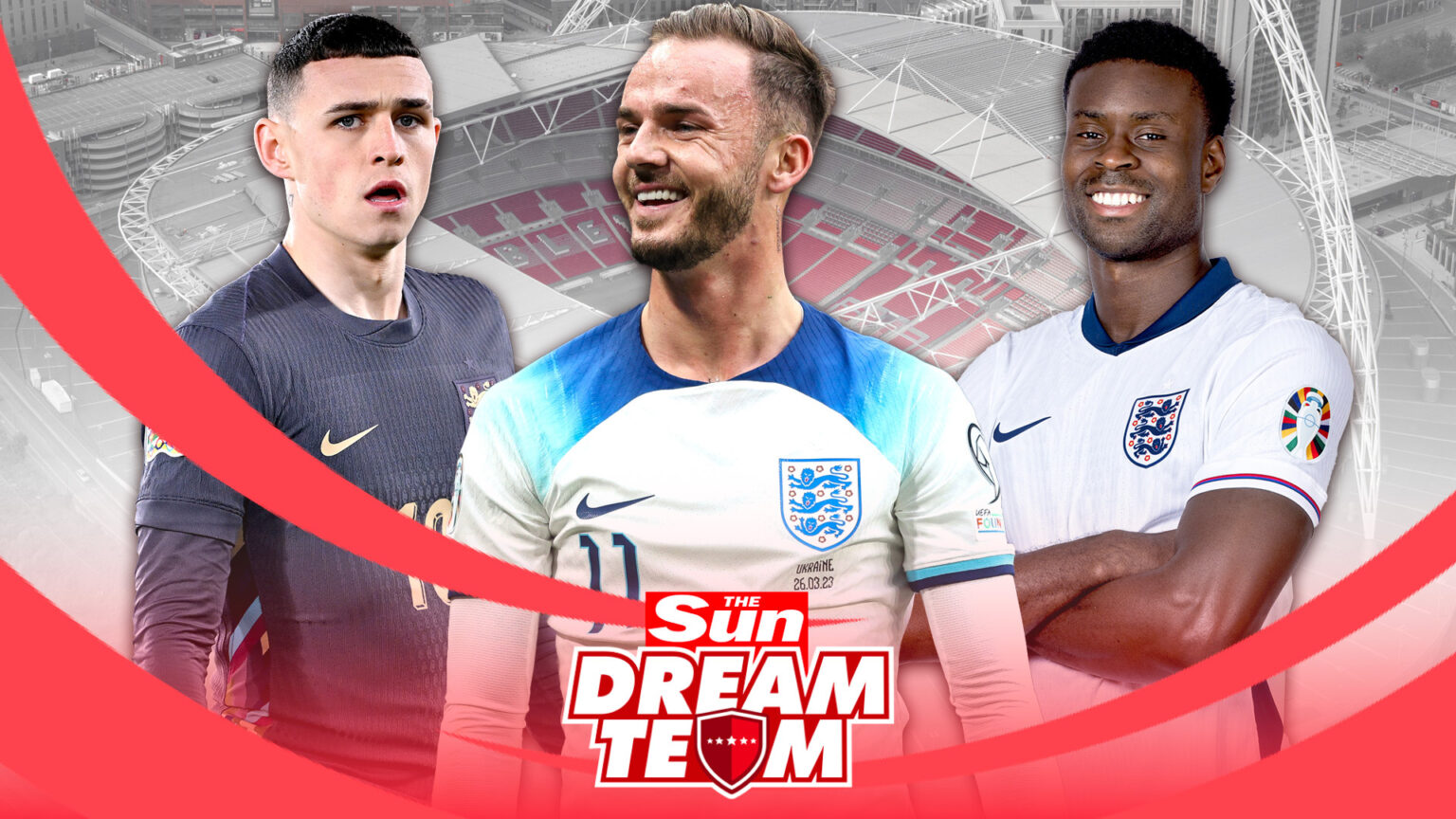 James Maddison and Marc Guehi star in England XI determined by Dream Team points