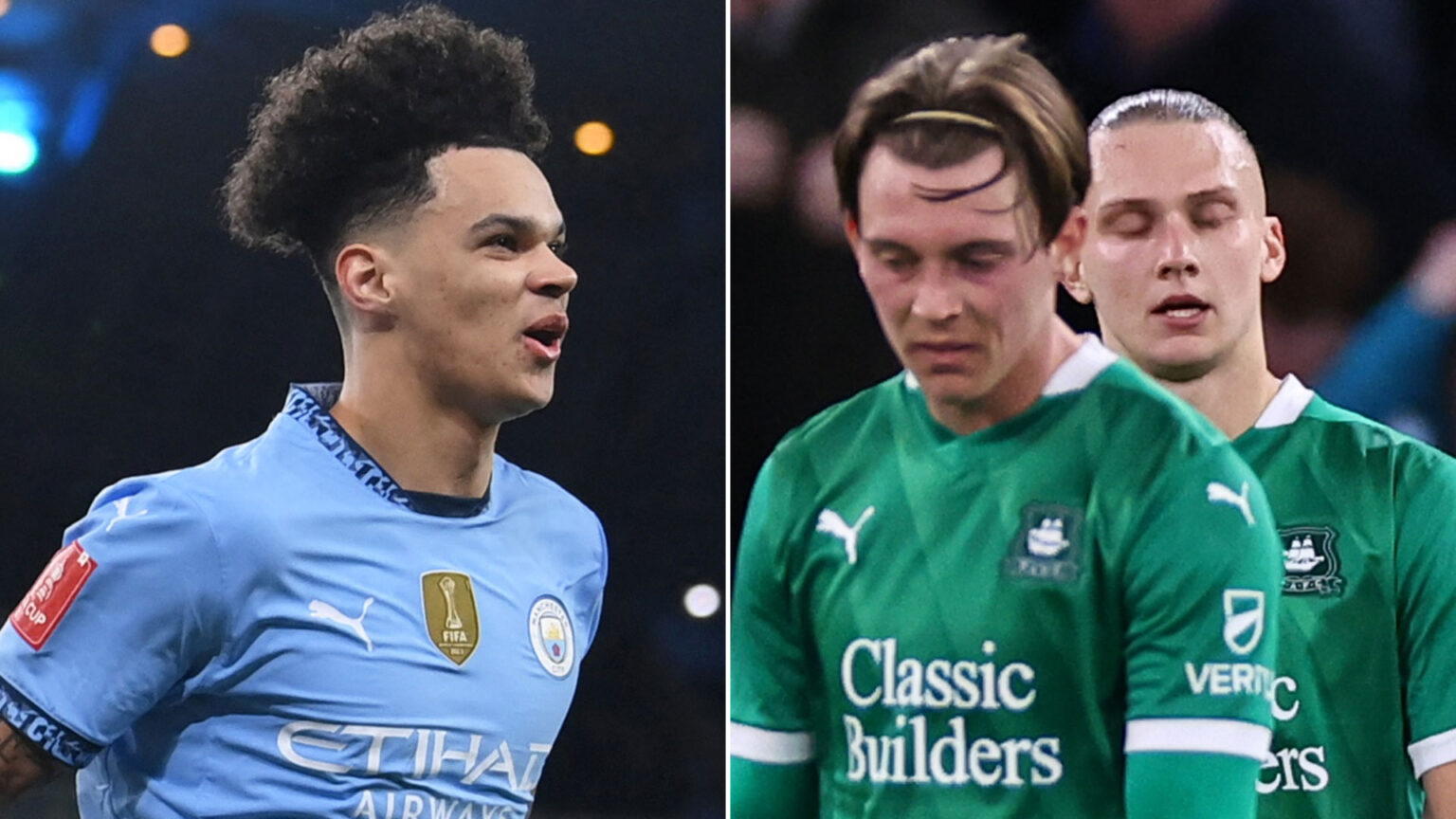 Man City 3 Plymouth 1: Nico O’Reilly double spares Pep’s blushes after almighty scare against Championship strugglers