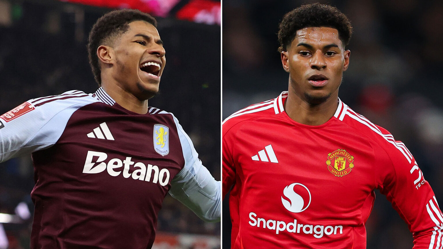 ‘Still a baller’ – Marcus Rashford equals Man Utd feat in 420 fewer games for Aston Villa as renaissance continues