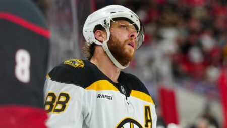 Boston Bruins share depressing thoughts on trade deadline deals of Brad Marchand, Charlie Coyle, Brandon Carlo