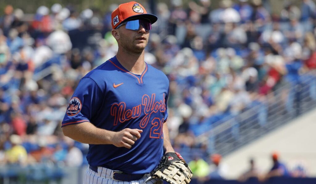 Pete Alonso smacks first spring training home run in Mets' 8-2 win over Astros