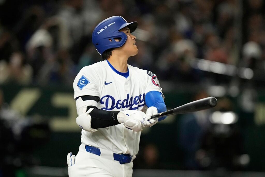 Shohei Ohtani’s first home run of the season sparks controversy after fan appears to interfere with ball