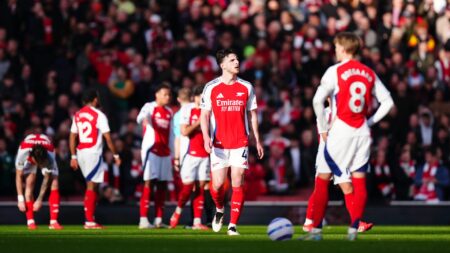 ‘They are always missing something’ – Arsenal taunted by PSV’s ex-Spurs star as Timber urges side to ‘change narrative’