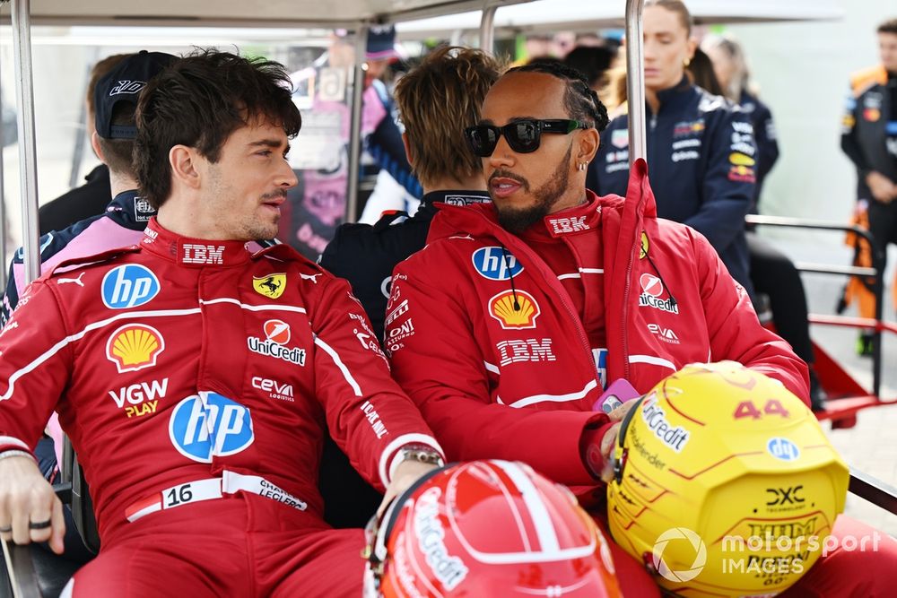 Charles Leclerc, Ferrari, Lewis Hamilton, Ferrari