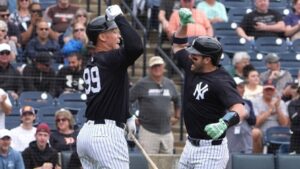 Yankees belt three first-inning home runs, five total, in win over Tigers