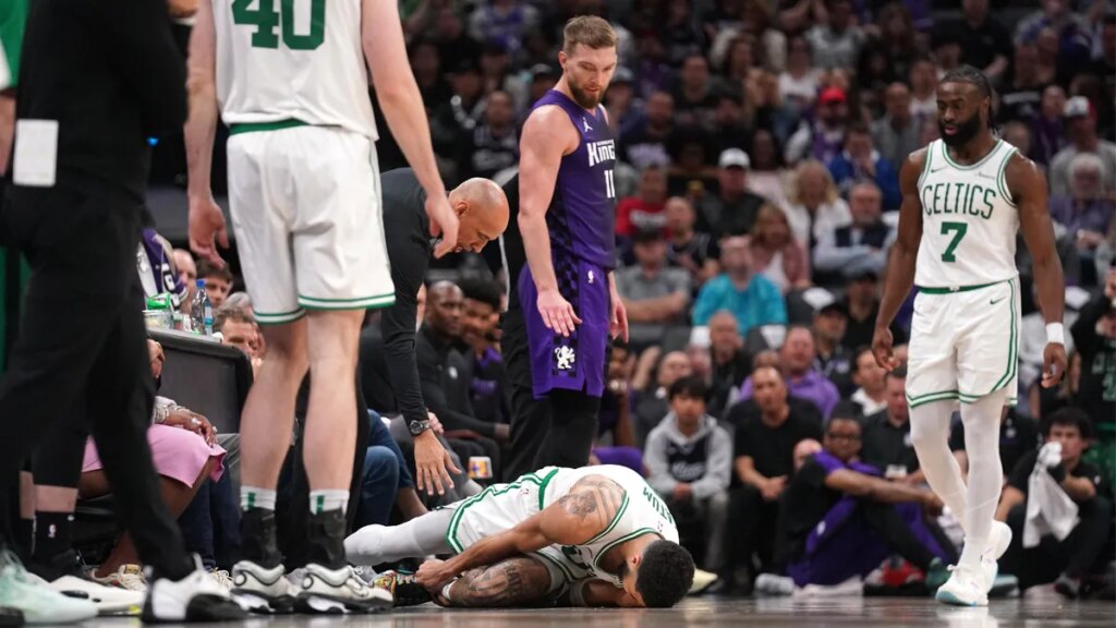 Jayson Tatum ankle injury leaves Domantas Sabonis feeling ‘horrible’ – NBC Sports Bay Area & California