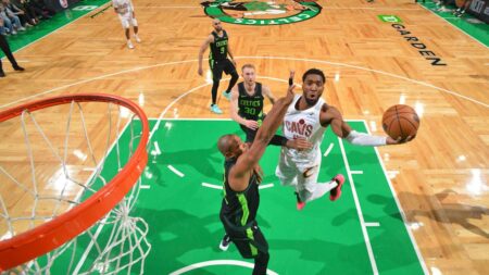 Watch Donovan Mitchell score 41, Cavaliers come back from 22 down to beat Celtics 123-116