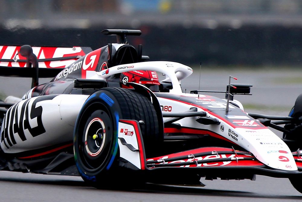 Esteban Ocon, Haas VF-25, Silverstone