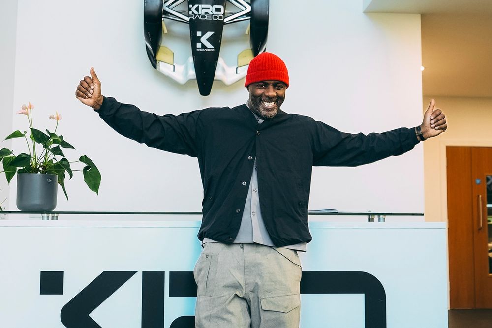 Idris Elba with Kiro Racing