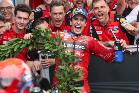 Marc Marquez wins again to remain unbeaten as factory Ducati rider