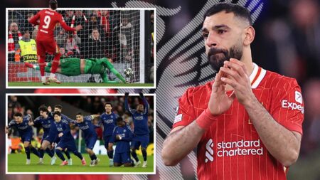 Liverpool 0 PSG 1 (agg 1-1, pens 1-4): Agony for teary Salah and Nunez as Reds KO’d from Champions League in shootout