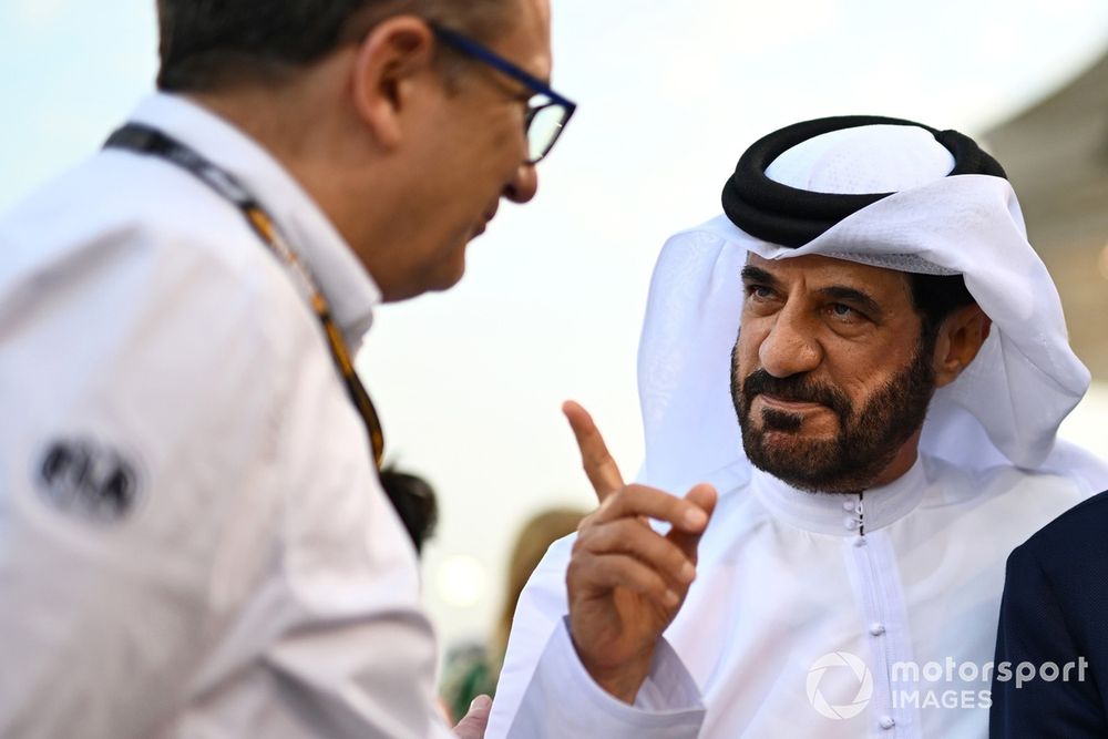 Mohammed ben Sulayem, FIA President, Nikolas Tombazis, FIA Single Seater Director
