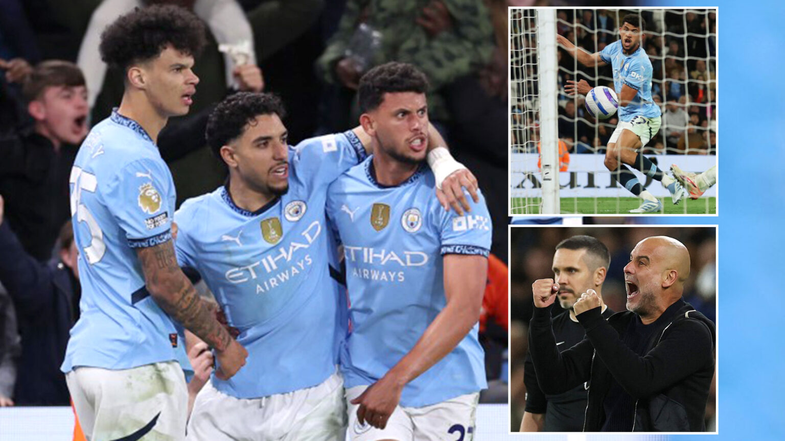Man City 2 Aston Villa 1: Matheus Nunes scores dramatic 94th-minute winner in massive twist in race for Champions League