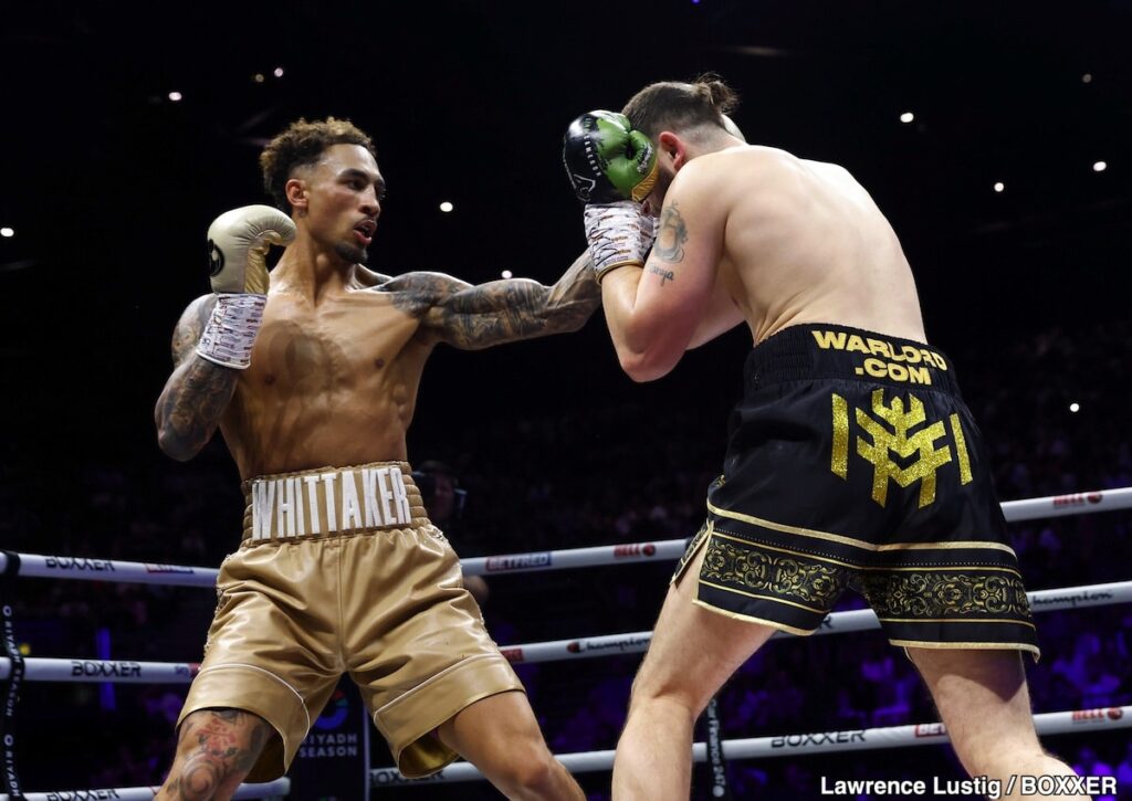 Eddie Hearn says Ben Whittaker not ready for David Morrell fight