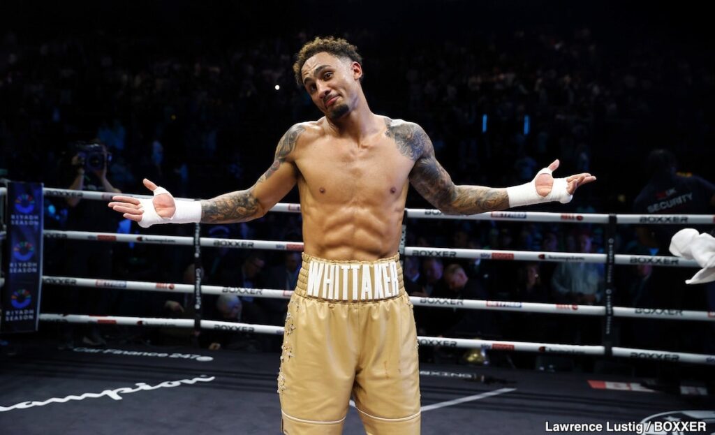 Ben Whittaker’s career pace under scrutiny as US debut announced Ben Whittaker’s career pace under scrutiny as US debut announced