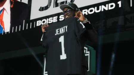 Ashton Jeanty lands lower than Shedeur Sanders in NFL rookie jersey sales