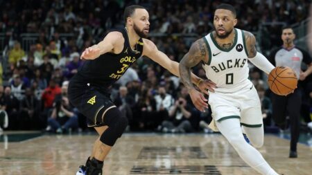 Steph Curry measuring stick motivated Damian Lillard on Trail Blazers – NBC Sports Bay Area & California