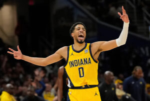 NBA playoffs: Tyrese Haliburton, Pacers hold on late to close out Cavaliers and advance to Eastern Conference finals