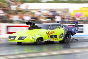 Rain halts polesitter Harteveld’s bid for Santa Pod Main Event glory