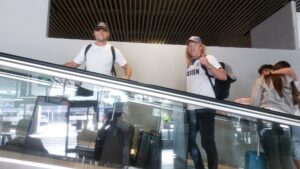 Jubilant Tottenham fans forced to miss Europa League trophy parade as they endure mad journey back to the UK
