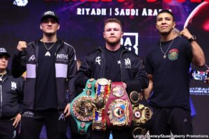 Canelo / Scull: Enjoy your “Cinco de Mayo” in Riyadh, folks!