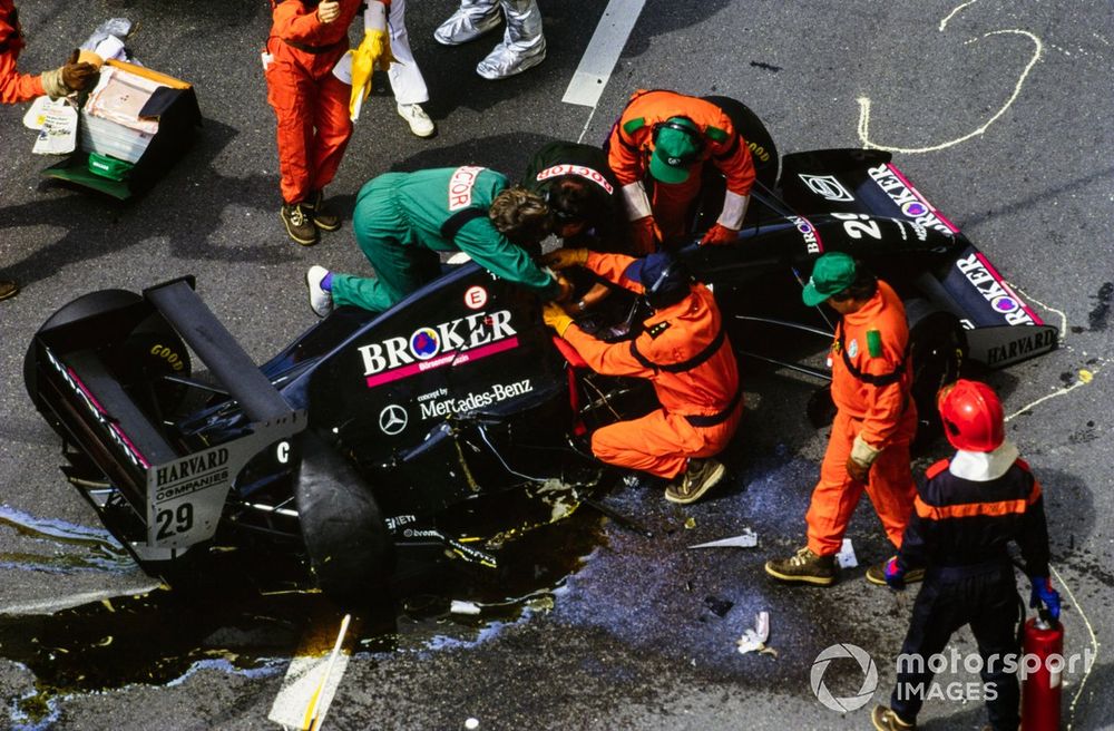 Karl Wendlinger's 1994 Monaco Grand Prix accident was a low point in Sauber's existence