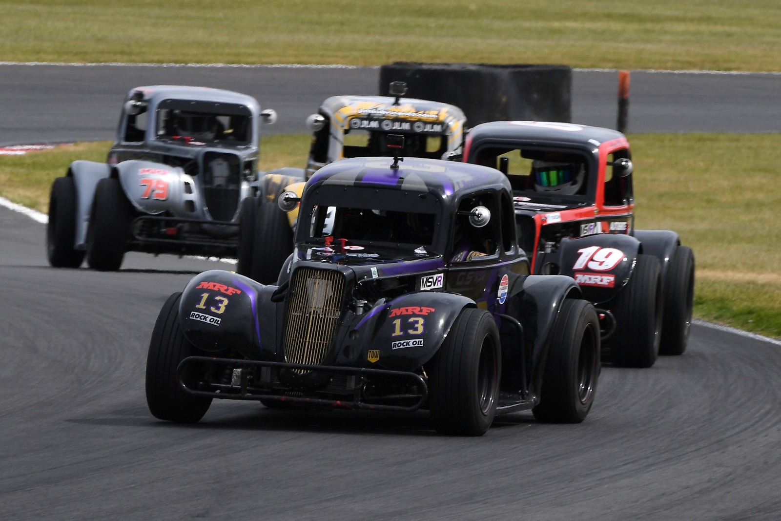 Needham was nearly a double winner as Legends made a first appearance on British GT bill