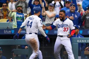 ‘Big brother, little brother.’ How Teoscar Hernández, Andy Pages bond is helping Dodgers
