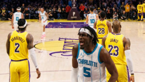 NBA playoffs: Mark Williams hits Lakers with post-elimination emoji taunt after trade deadline rejection
