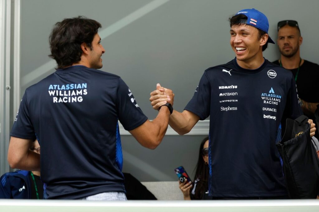 How Sainz is closing the gap to new Williams F1 team-mate Albon