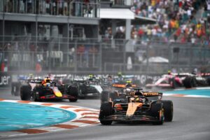 Antonelli “annoyed” by Piastri’s F1 Miami sprint first corner block
