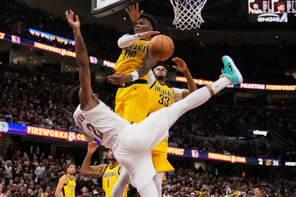 Evan Mobley, De’Andre Hunter in doubt for Cavs-Pacers Game 2 after falls on plays Kenny Atkinson called ‘excessive’: ‘That’s on the referees’