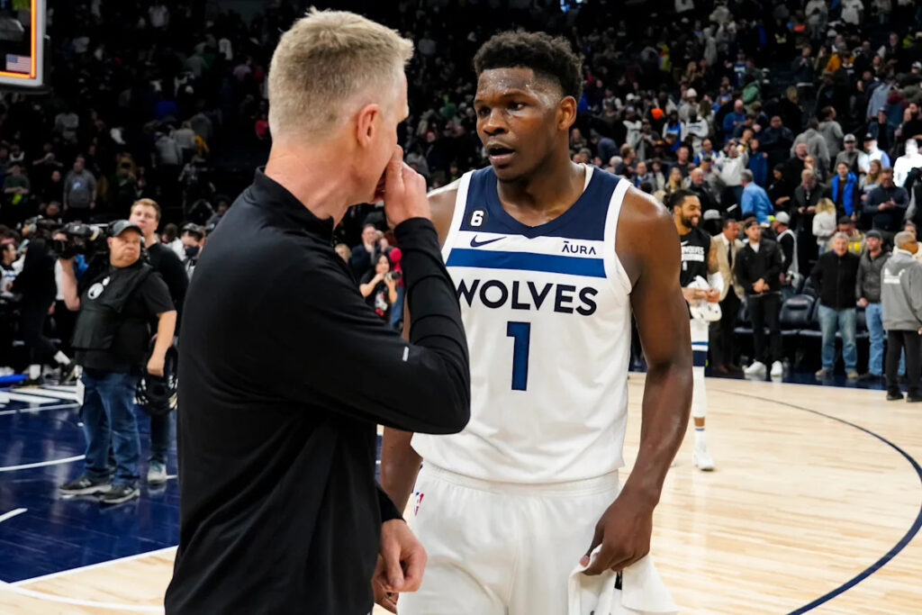 Anthony Edwards, Steve Kerr recall pre-draft workout that motivated Timberwolves star: ‘If we had the first pick, we wouldn’t take you’