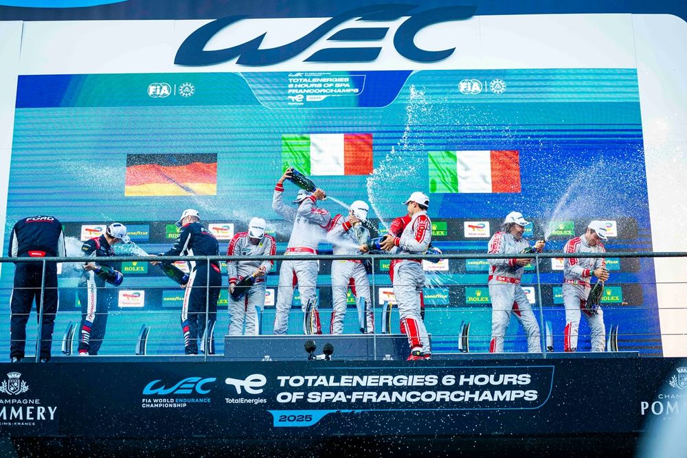 Splitting strategies was key for Ferrari victory