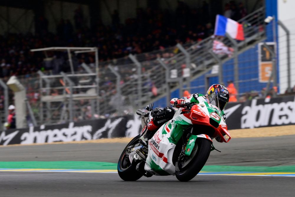 Zarco didn't crack when being chased down by Marc Marquez