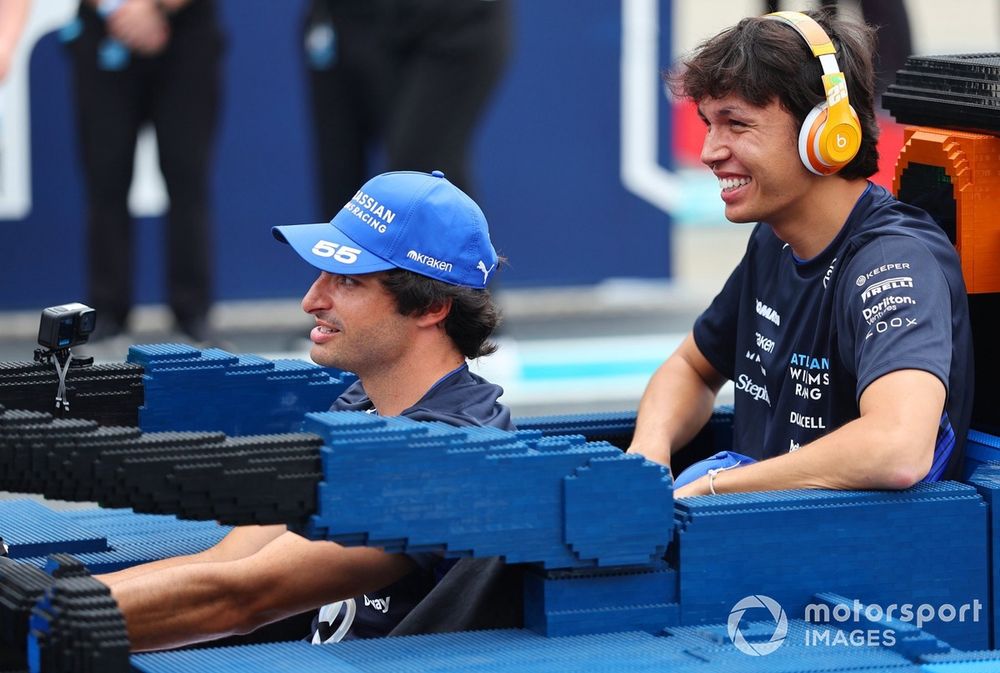 Carlos Sainz, Williams, Alexander Albon, Williams