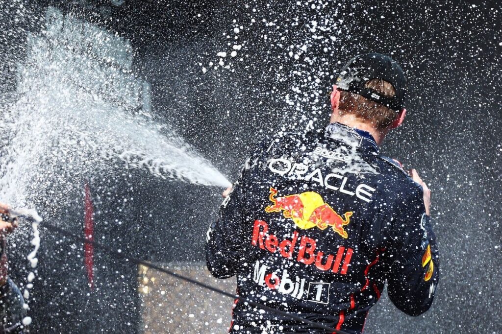 Verstappen’s “win it or bin it” move delivers victory on Red Bull’s 400th F1 race