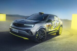 Opel reveals new electric rally car of the future prototype