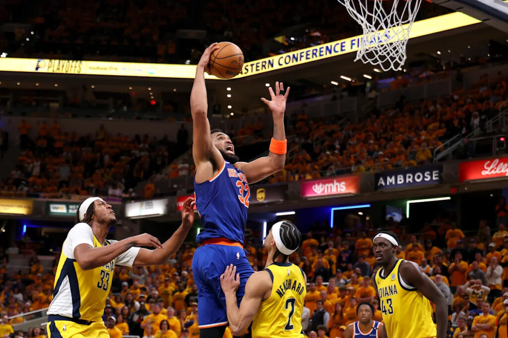 Knicks vs. Pacers: With New York on the brink, Karl-Anthony Towns steps up to perhaps save the Knicks’ season