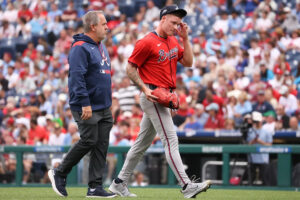 Braves rookie AJ Smith-Shawver tore UCL in injury that Spencer Strider appeared to catch