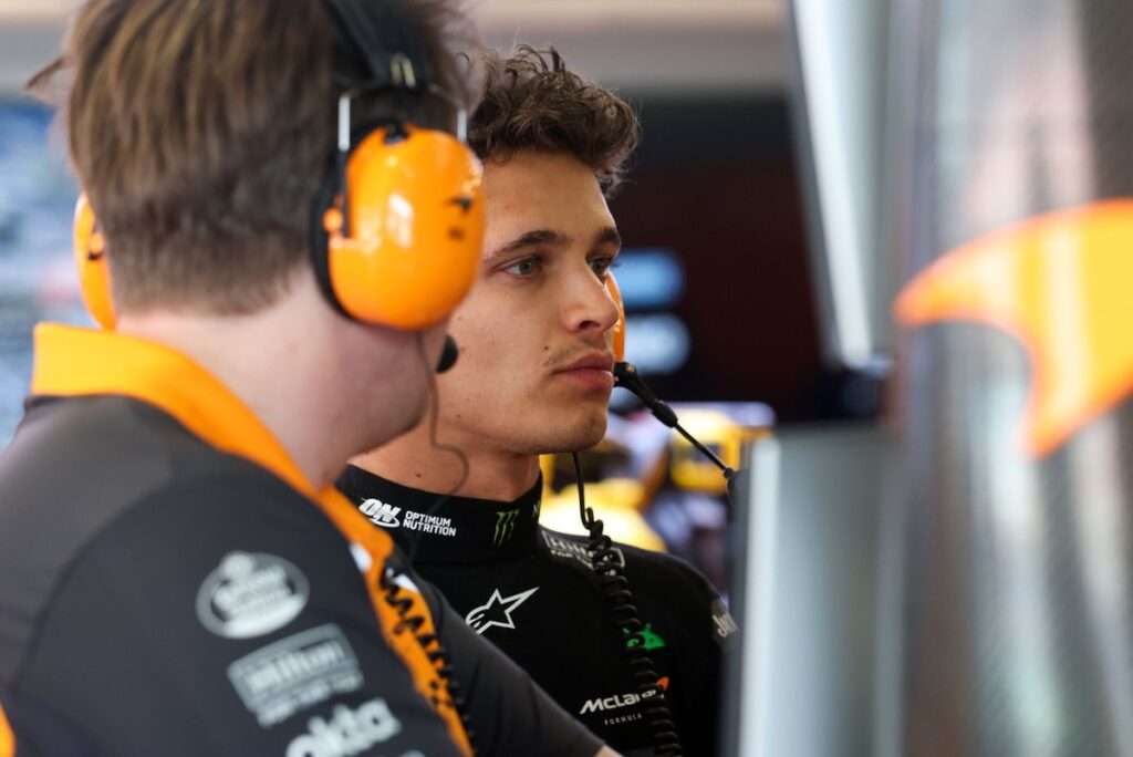 Norris laments “too many mistakes” fighting for F1 Spanish GP pole