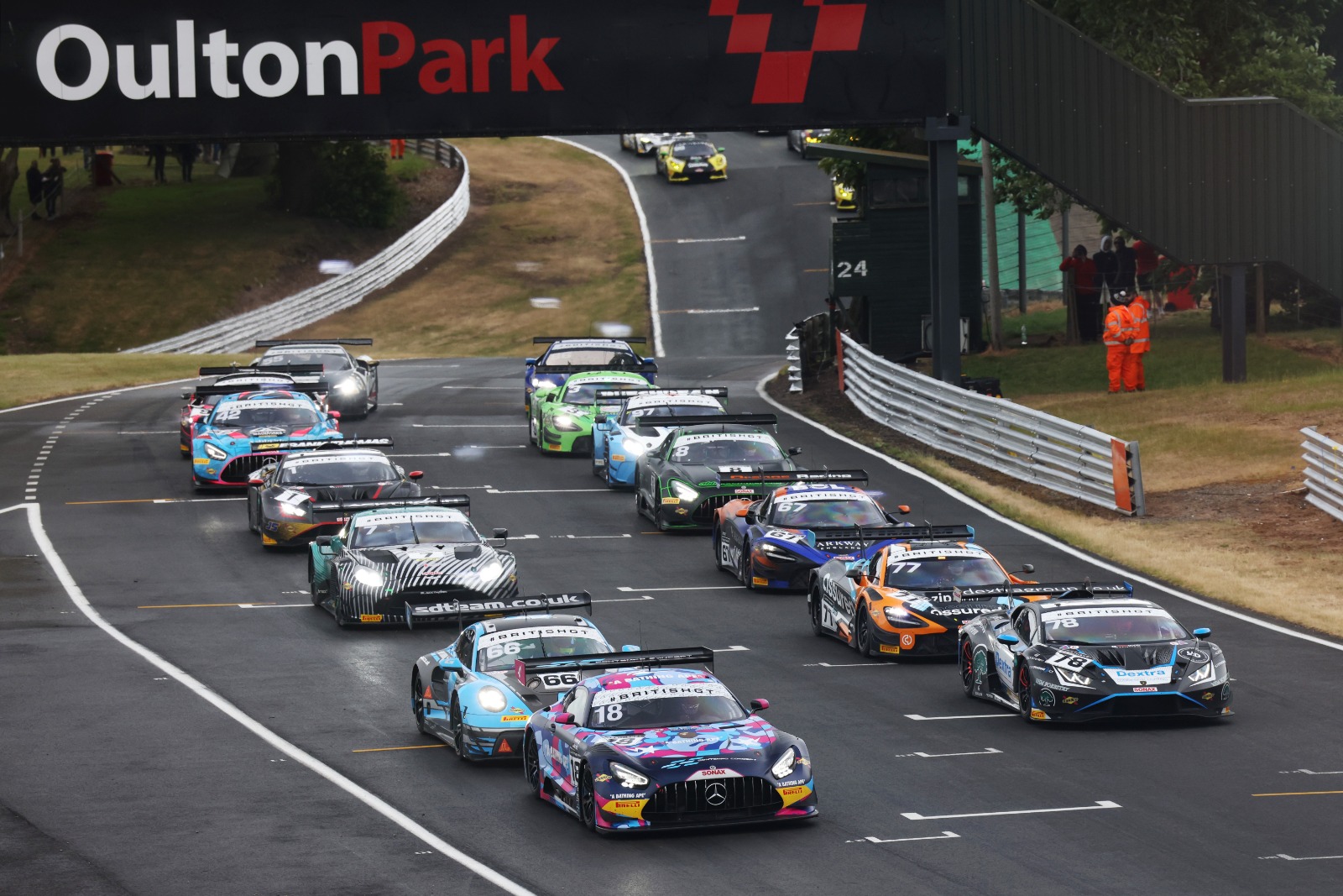 While many of their rivals were quick to switch to slicks, Gotz/Tse made the right call to stick with wets in race two