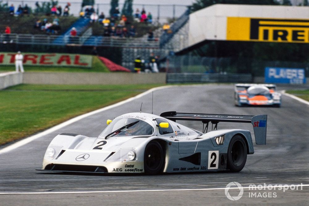 #2 Team Sauber Mercedes, Mercedes-Benz C11: Jochen Mass, Karl Wendlinger