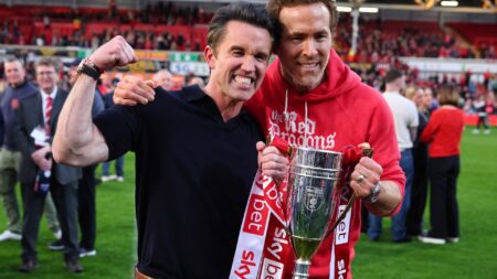 Ryan Reynolds splashes out £500k to send Wrexham squad to Las Vegas for third year in a row