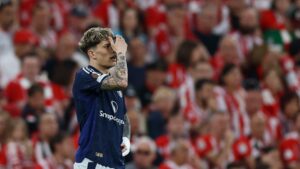 Athletic Bilbao vs Man Utd LIVE SCORE: Europa League semi-final updates as Lindelof makes vital block – latest