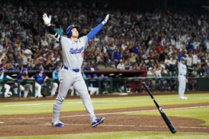 Shohei Ohtani home run caps wild ninth-inning comeback in Dodgers’ win over Arizona
