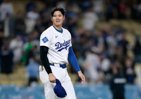 A’s catcher keeps the ball after striking out Shohei Ohtani on Dodger star’s 2-HR bobblehead night