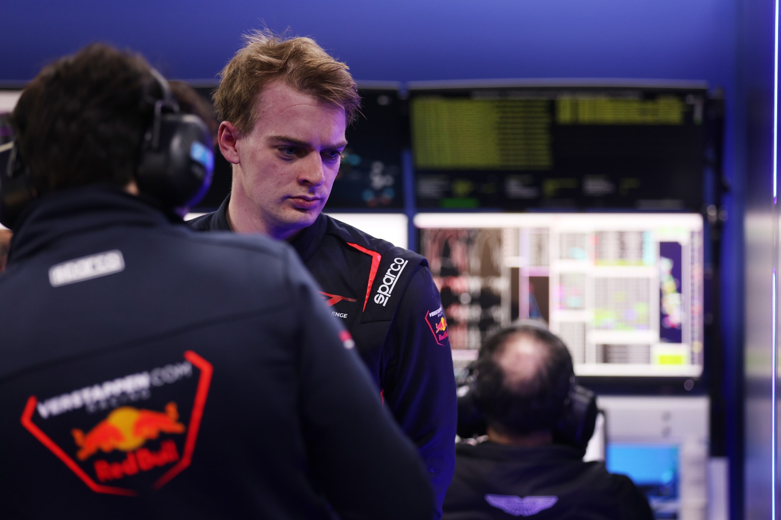 Lulham completed plenty of mileage in the Ferrari alongside Verstappen